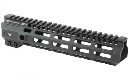 Midwest Industries Combat Rail M-LOK Handguard, Fits AR-15 Rifles, 9.5", Wrench Included, Anti Rotation/Indexing Tabs, Black MI-CRM9.5