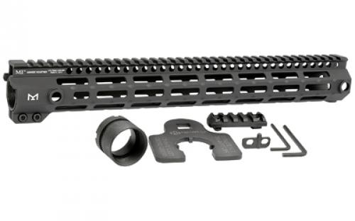 Midwest Industries Gen 4 M-Series Handguard, M-LOK, Fits AR-15 Rifles, 15, Black MI-G4M15