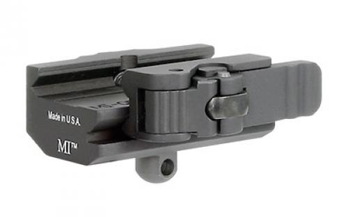 Midwest Industries QD Mount, Fits Harris Bi-pod, Black MI-QDBP