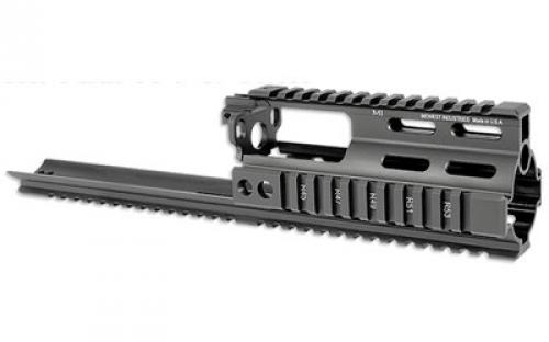 Midwest Industries Rail Extension, Picatinny, Fits SSR SCAR 16 & 17 Series, Black MI-S1617-SSR