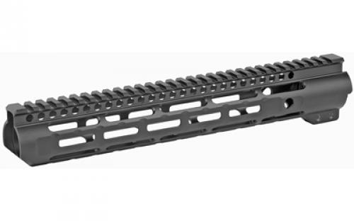 Midwest Industries Slim Line Handguard, 12.625 Length, M-LOK, Aluminum, Fits AR-15 Rifles, Includes 5-Slot Polymer Rail, Black Anodized Finish MI-SLH12.625