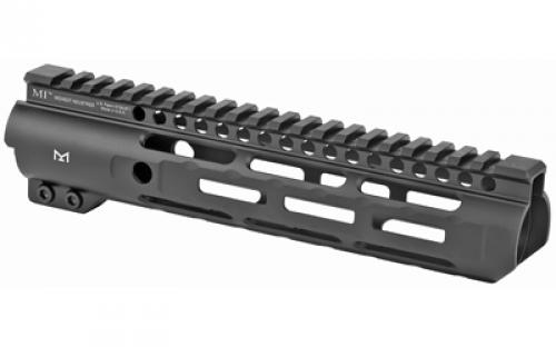 Midwest Industries Slim Line Handguard, 9.25" Length, M-LOK, Aluminum, Fits AR-15 Rifles, Includes 5-Slot Polymer Rail, Black Anodized Finish MI-SLH9.25