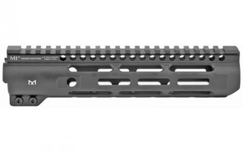 Midwest Industries Slim Line Handguard, 9.25" Length, M-LOK, Aluminum, Fits AR-15 Rifles, Includes 5-Slot Polymer Rail, Black Anodized Finish MI-SLH9.25