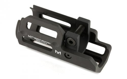Midwest Industries Handguard, Fits HK SP89 and Clones, M-LOK Compatible, Mil-Spec Top Rail, Black MI-SP89M