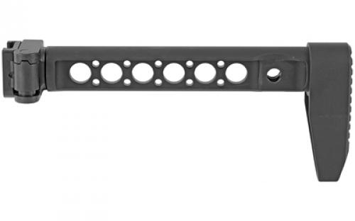 Midwest Industries Side Folder with Light Weight Stock, Black, Fits Picatinny Rail MI-STAP-SF-LWS