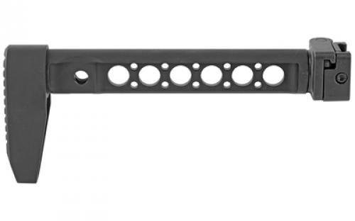 Midwest Industries Side Folder with Light Weight Stock, Black, Fits Picatinny Rail MI-STAP-SF-LWS
