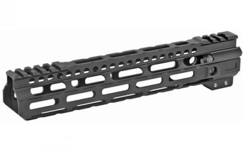 Midwest Industries Ultra Lightweight M-LOK Handguard, Fits AR-15 Rifles, 10.5 Free Float Handguard, Wrench and Titanium Hardware Included, 5-Slot Polymer M-LOK Rail included, Black MI-ULW10.5