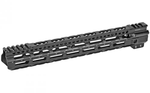 Midwest Industries Ultra Lightweight M-LOK Handguard, Fits AR-15 Rifles, 14 Free Float Handguard, Wrench and Titanium Hardware Included, 5-Slot Polymer M-LOK Rail included, Black MI-ULW14