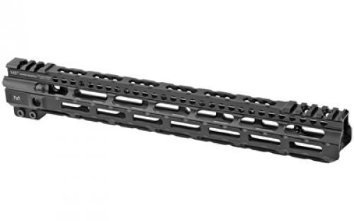 Midwest Industries Ultra Lightweight M-LOK Handguard, Fits AR-15 Rifles, 14" Free Float Handguard, Wrench and Titanium Hardware Included, 5-Slot Polymer M-LOK Rail included, Black MI-ULW14