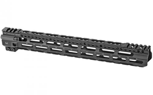 Midwest Industries Ultra Lightweight M-LOK Handguard, Fits AR-15 Rifles, 15" Free Float Handguard, Wrench and Titanium Hardware Included, 5-Slot Polymer M-LOK Rail included, Black MI-ULW15