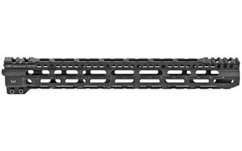 Midwest Industries Ultra Lightweight M-LOK Handguard, Fits AR-15 Rifles, 15" Free Float Handguard, Wrench and Titanium Hardware Included, 5-Slot Polymer M-LOK Rail included, Black MI-ULW15