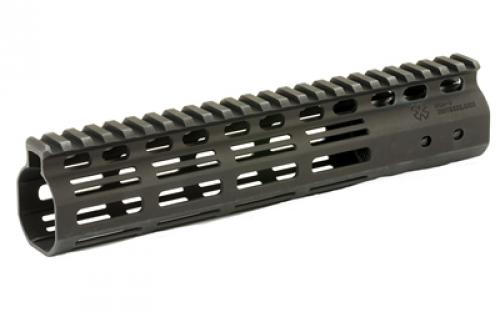Noveske Noveske Skinny Rail, M-LOK, 9, Wrench Included, Fits AR-15, Black 05000565