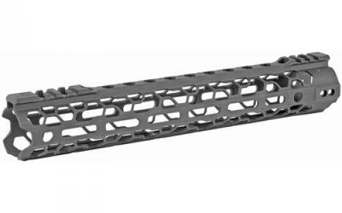 Odin Works O2 Lite Forend, 12.5 Length, Black, M-LOK, Fits AR-15 F-12-ML-O2