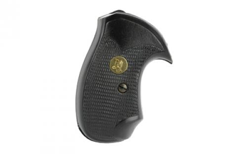 Pachmayr Grip, Compact, Fits S&W J Frame Square Butt, Black 3255