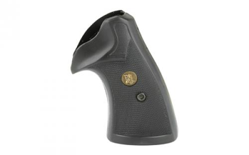 Pachmayr Grip, Presentation, Fits S&W K/L Frame Square Butt, Black 3267