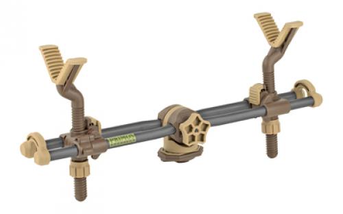 Primos Trigger Stick, 2 Point Gun Rest, Shooting Rest, Black/Camo 65808