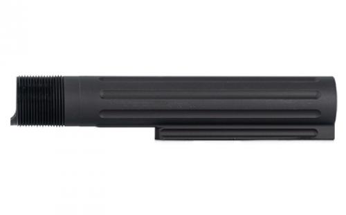 Primary Weapons Systems Enhanced Buffer Tube, Fits AR-15, Mil-Spec Receiver Extension, 6 Position, Ambidextrous Push Button Sling Points, Black 4G2BTMB-1F