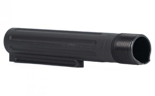 Primary Weapons Systems Enhanced Buffer Tube, Fits AR-15, Mil-Spec Receiver Extension, 6 Position, Ambidextrous Push Button Sling Points, Black 4G2BTMB-1F