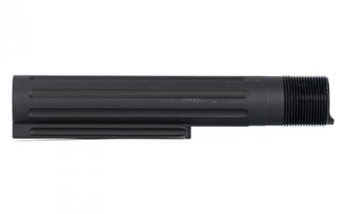 Primary Weapons Systems Enhanced Buffer Tube, Fits AR-15, Mil-Spec Receiver Extension, 6 Position, Ambidextrous Push Button Sling Points, Black 4G2BTMB-1F