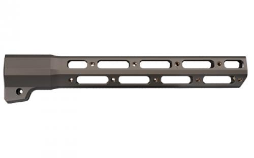 Q Fix Handguard, Q SERT, 11, Fits Q Fix, Clear Anodized Finish, Gray ACC-FIX-HG-QSERT-11IN