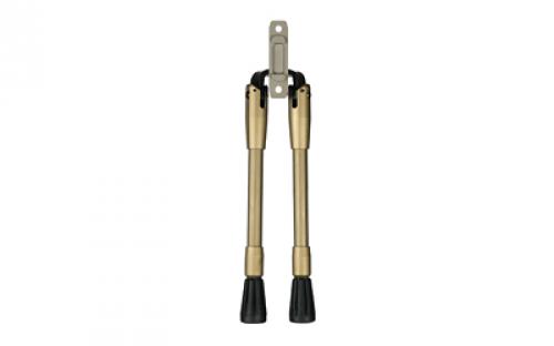 Q The Kickstand, Bipod, M-LOK Mount, Aluminum Construction, Clear Anodized Finish, Gray ACC-KICKSTAND-BIPODK