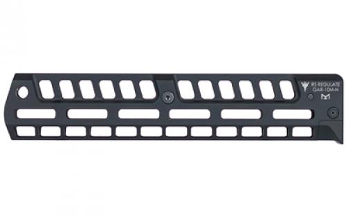 RS Regulate GAR-10M-N, 10 Handguard, M-LOK, Fits Twin Bolt Galil ACE Rifle, Anodized Finish, Black, Not Compatible with Pistol or Rifle Length Single Long Cross Bolt Handguards GAR-10M-N