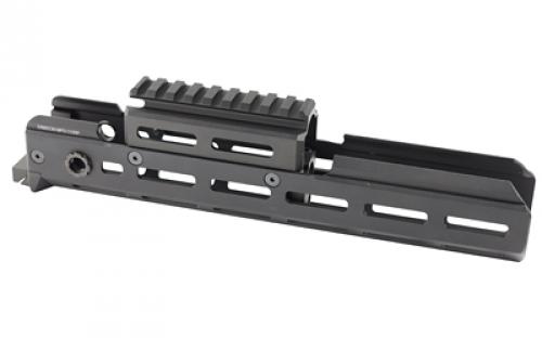 Samson Manufacturing Corp. AK-47 M-LOK Handguard, Fits Most Stamped AKM Rifles, Integrated QD Points, Anodized Finish, Black 01-04041-01