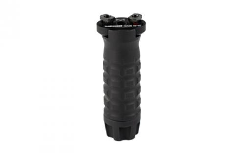 Samson Manufacturing Corp. Polymer Medium Grenade Grip, Vertical Foregrip, M-LOK Compatible, Matte Finish, Black 04-01047-18