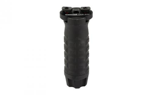 Samson Manufacturing Corp. Vertical Foregrip, Anodized Finish, Black, Fits M-LOK, Medium (3.5), Grenade Design 04-05103-01