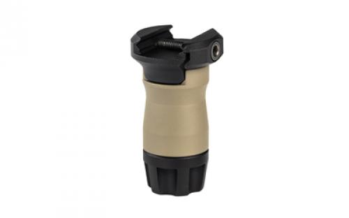 Samson Manufacturing Corp. Vertical Forend Grip, Fits Picatinny Rail, Matte Finish, Flat Dark Earth, 2.125 Long, Standard Texture 04-06099-32