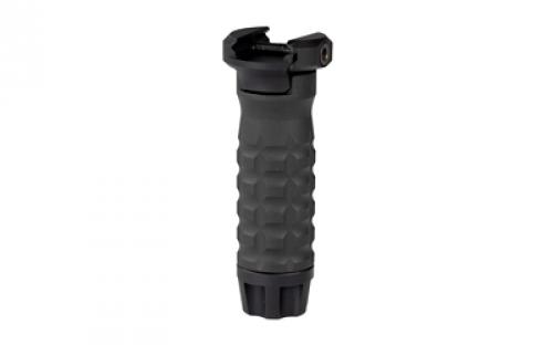 Samson Manufacturing Corp. Vertical Forend Grip, Fits Picatinny Rail, Matte Finish, Black, 3.5 Long, Standard Texture 04-06100-01