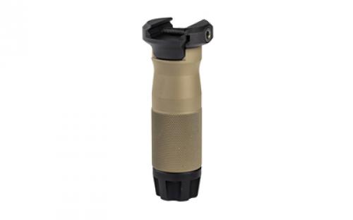 Samson Manufacturing Corp. Vertical Forend Grip, Fits Picatinny Rail, Flat Dark Earth, 3.5 Long, Standard Texture 04-06100-32