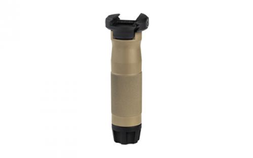 Samson Manufacturing Corp. Vertical Forend Grip, Fits Picatinny Rail, Matte Finish, Flat Dark Earth, 4.20 Long, Standard Texture 04-06101-32