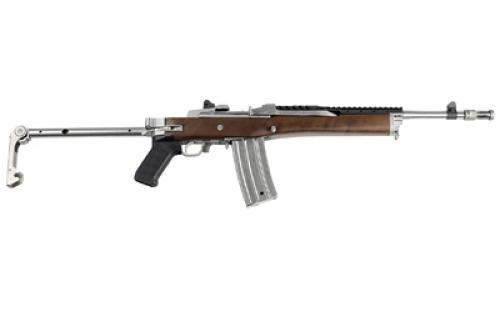 Samson Manufacturing Corp. A-TM, Folding Stock, Fits Ruger Mini-14, Brown and Silver 10-00001-00