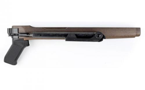 Samson Manufacturing Corp. B-TM, Folding Stock, Fits Ruger 10/22 with Bull Barrel, Matte Finish, Black, Walnut Forend 10-00046-03