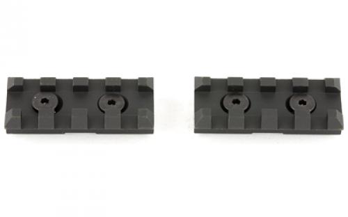 Samson Manufacturing Corp. KeyMod Rail, 2x 2 Rail Kit Fits Samson Evolution Rails, .7oz., 6061 Aluminum, Mil-spec, Hard coat Anodized, Black KM-2-KIT