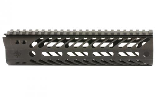 Seekins Precision Modular Combat Suppressor Rail V2, M-LOK, 9, Fits AR-15 Rifles, Black 0010530029