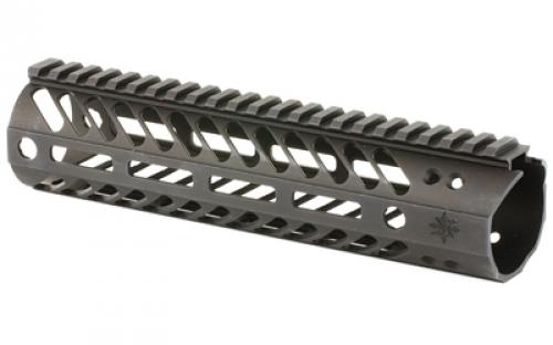 Seekins Precision Modular Combat Suppressor Rail V2, M-LOK, 9", Fits AR-15 Rifles, Black 0010530029