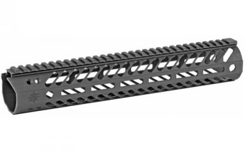 Seekins Precision Modular Combat Suppressor Rail V2, M-LOK, 12, Fits AR-15 Rifles, Black 0010530033