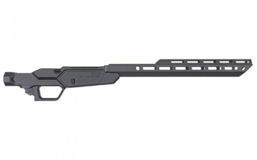 Sharps Bros. Heatseeker Chassis, Fits Ruger American Ranch (Models that Utilize AR Type Magazines in 223, 300 Blackout, 350 Legend, 6.5 Grendel and 450 Bushmaster), Black SBC05
