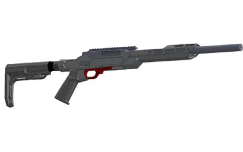 Sharps Bros. Heatseeker Chassis, Fits Ruger 10/22, Cerakote Finish, Black, Aluminum Construction, M-LOK Compatible Forend SBC07