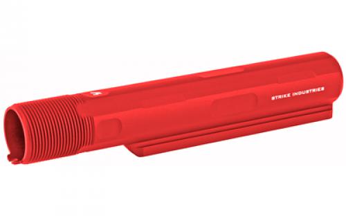 Strike Industries Advanced Receiver Extension, Red, Fits AR Rifles SI-AR-ARE-T7-RED