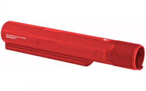 Strike Industries Advanced Receiver Extension, Red, Fits AR Rifles SI-AR-ARE-T7-RED