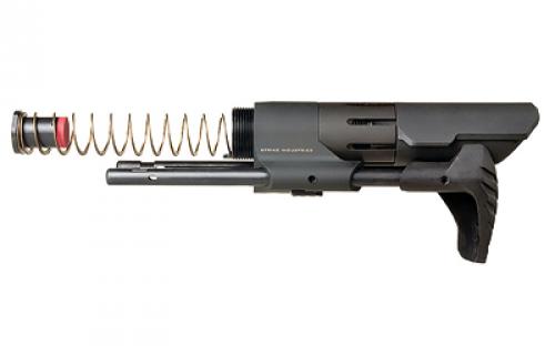 Strike Industries PDW Stock, Fits AR Rifles, Black SI-STRIKE-PDW-BK