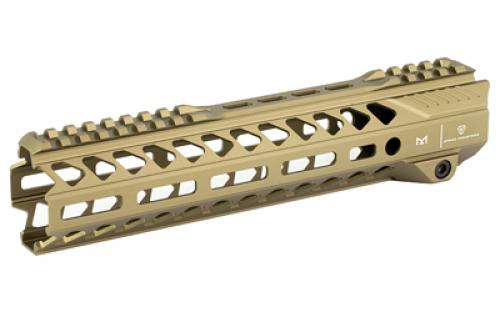 Strike Industries Strike Rail M-LOK Handguard, Fits AR15, 10, Anodized Finish, Flat Dark Earth SI-StrikeRail-10-FDE