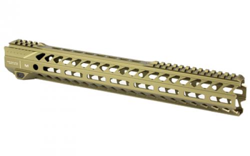 Strike Industries Strike Rail M-LOK Handguard, Fits AR15, 15.5", Anodized Finish, Flat Dark Earth SI-StrikeRail-155-FDE