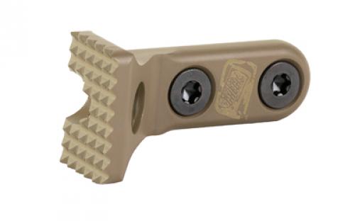 Sons of Liberty Gun Works Presscheck, Quick Detach Barricade Stop, M-LOK, Steel Construction, Cerakote Finish, Flat Dark Earth BARRICADE-FDE