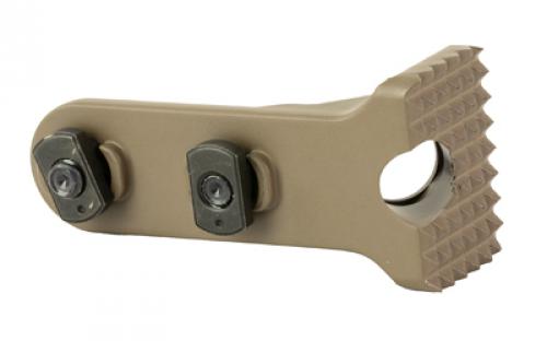 Sons of Liberty Gun Works Presscheck, Quick Detach Barricade Stop, M-LOK, Steel Construction, Cerakote Finish, Flat Dark Earth BARRICADE-FDE