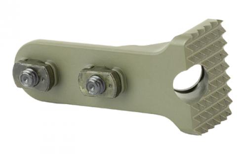 Sons of Liberty Gun Works Presscheck, Quick Detach Barricade Stop, M-LOK, Steel Construction, Cerakote Finish, Moss Green BARRICADE-MOSS