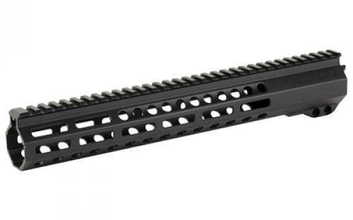 Sons of Liberty Gun Works EXO3, MN-LOK Handguard, Nitride Finish, Black, 13, Fits AR-15, with Quick Detach Socket EXO3-13